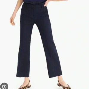 JCrew high rise wide leg Peyton pant in 4 season stretch